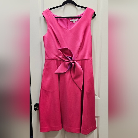 Kay Unger Pink Midi Dress - Picture 1 of 4